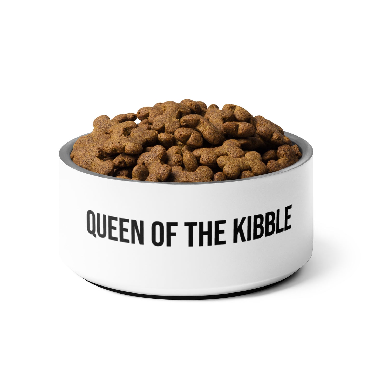 Queen Of The Kibble Dog Bowl
