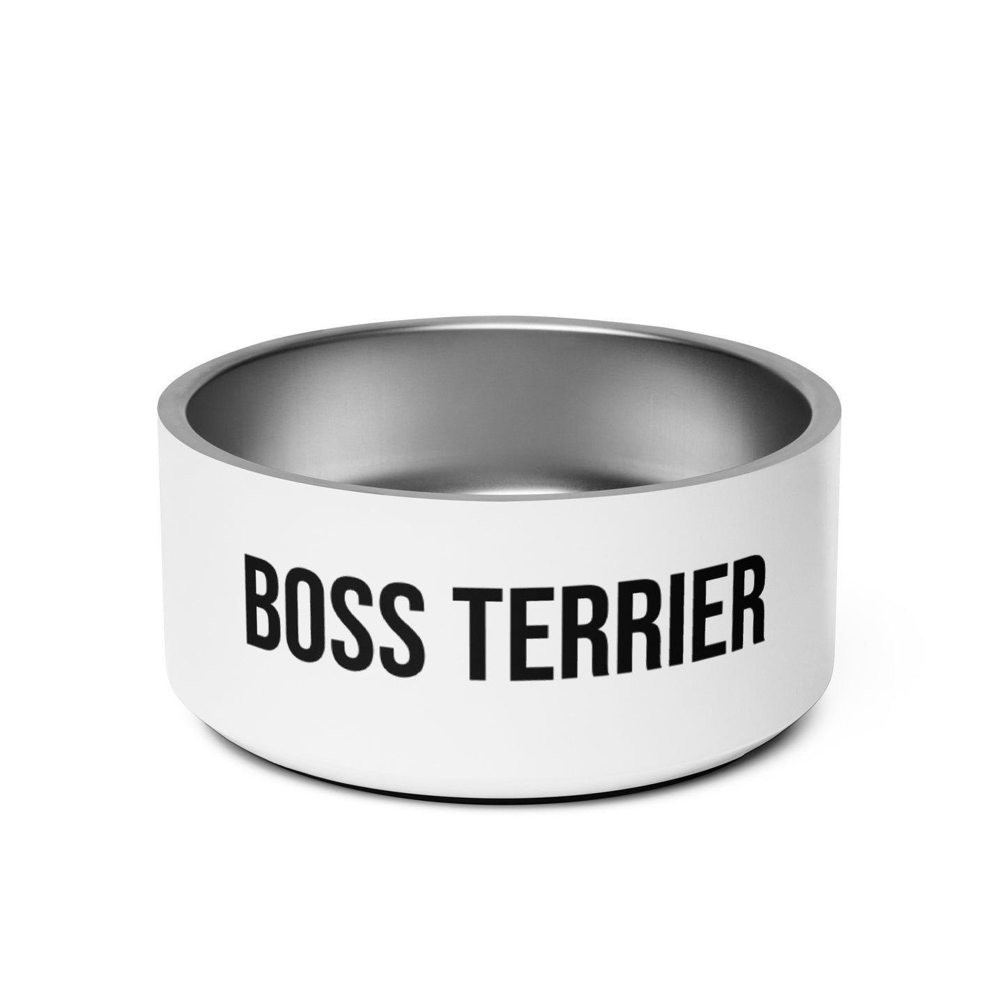 Boss Terrier Dog Bowl