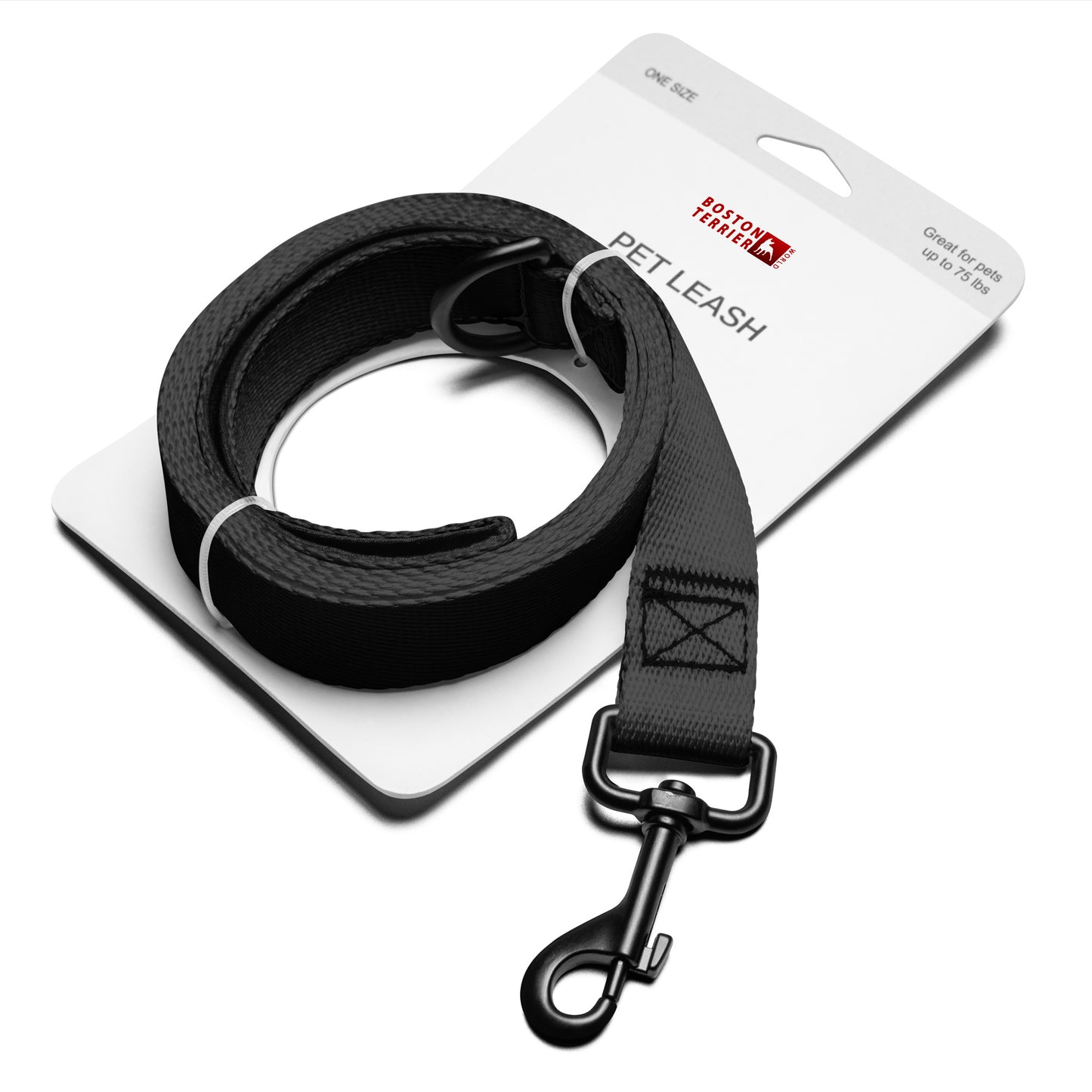 Black Dog Leash