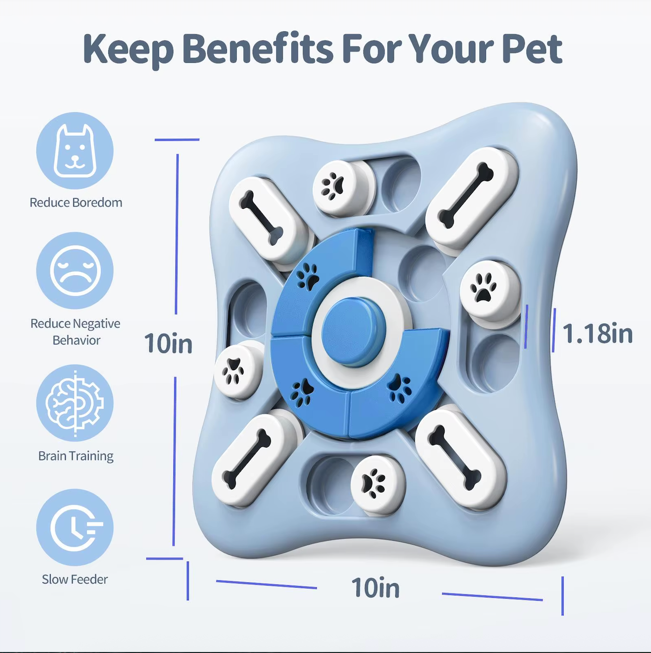 Pet Puzzle Toy Dog Toy Slow Feeder