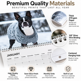 2027 Personalized Wall Calendar with Your Dog's Photos