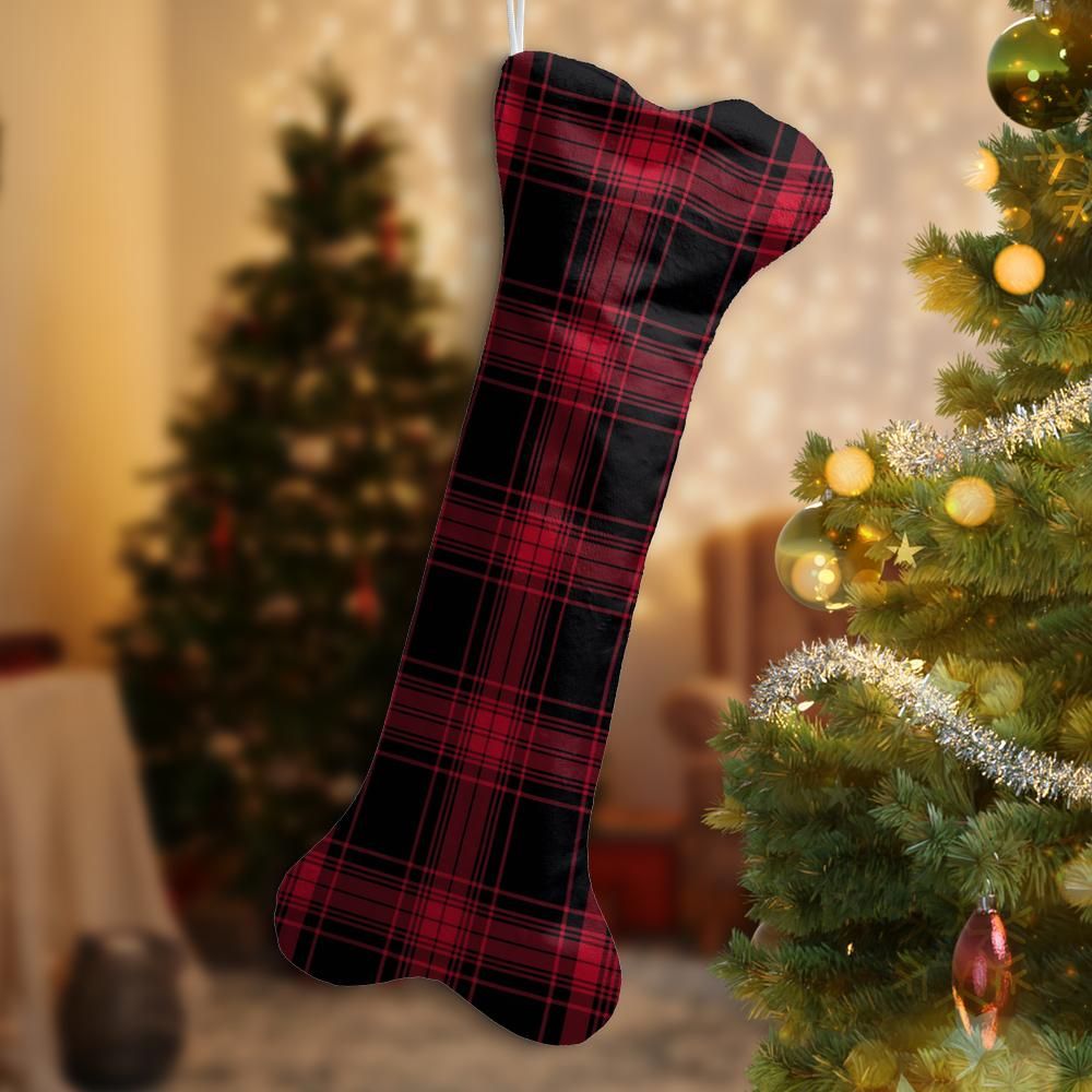 Dog Bone Christmas Stocking . 7x19