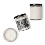 Custom Dog Memorial Remembrance Scented Soy Candle .