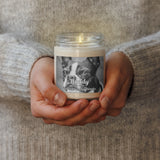 Custom Dog Memorial Remembrance Scented Soy Candle .