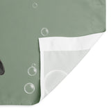 Custom Dog Portrait Bathtub Shower Curtain - Watercolor Art Using Photo(s) For Bathroom .