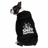 Sniff Happens 100% Cotton Dog Fleece Hoodie