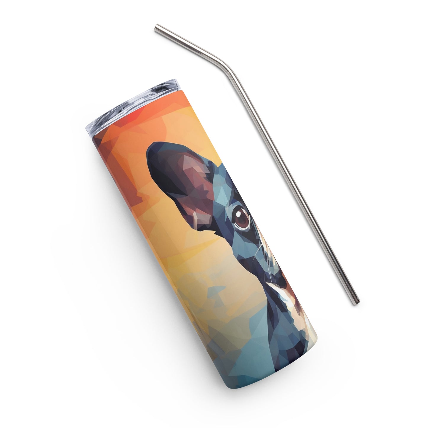 Boston Terrier Stainless Steel Tumbler Colorful 1