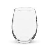 Boston Mom Stemless Wine Glass