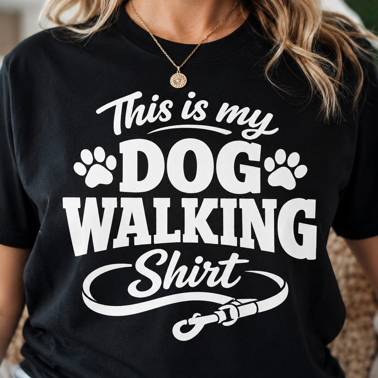 This Is My Dog Walking Shirt Funny Unisex T-Shirt For Dog Moms And Dog Walkers .