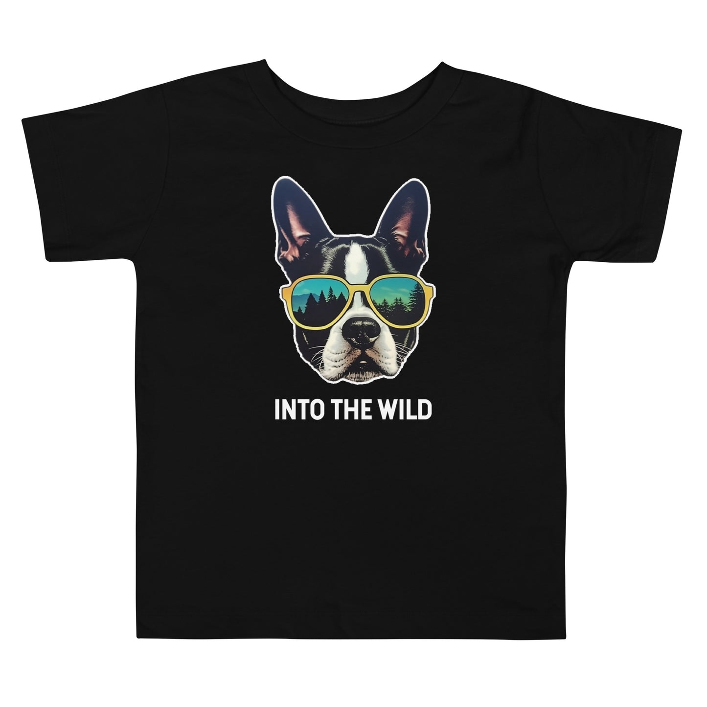 Into The Wild Boston Terrier Toddler T-Shirt