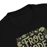 Frog Mode Boston Terrier Dog Frog Legs Toddler Short Sleeve Tee .