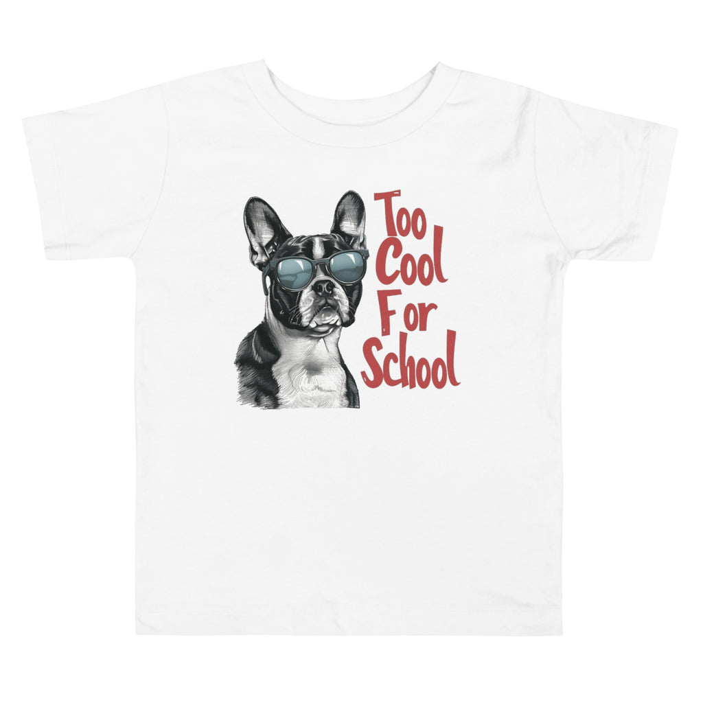 Too Cool For School Toddler Short Sleeve Tee