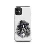 Boston Terrier Gentleman on Tough Case for iPhone