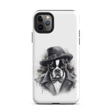 Boston Terrier Gentleman on Tough Case for iPhone