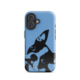 Boston Terrier Head Tilt Tough iPhone case - Jordy Blue