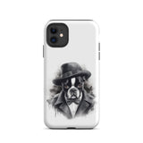 Boston Terrier Gentleman on Tough Case for iPhone