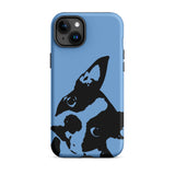 Boston Terrier Head Tilt Tough iPhone case - Jordy Blue