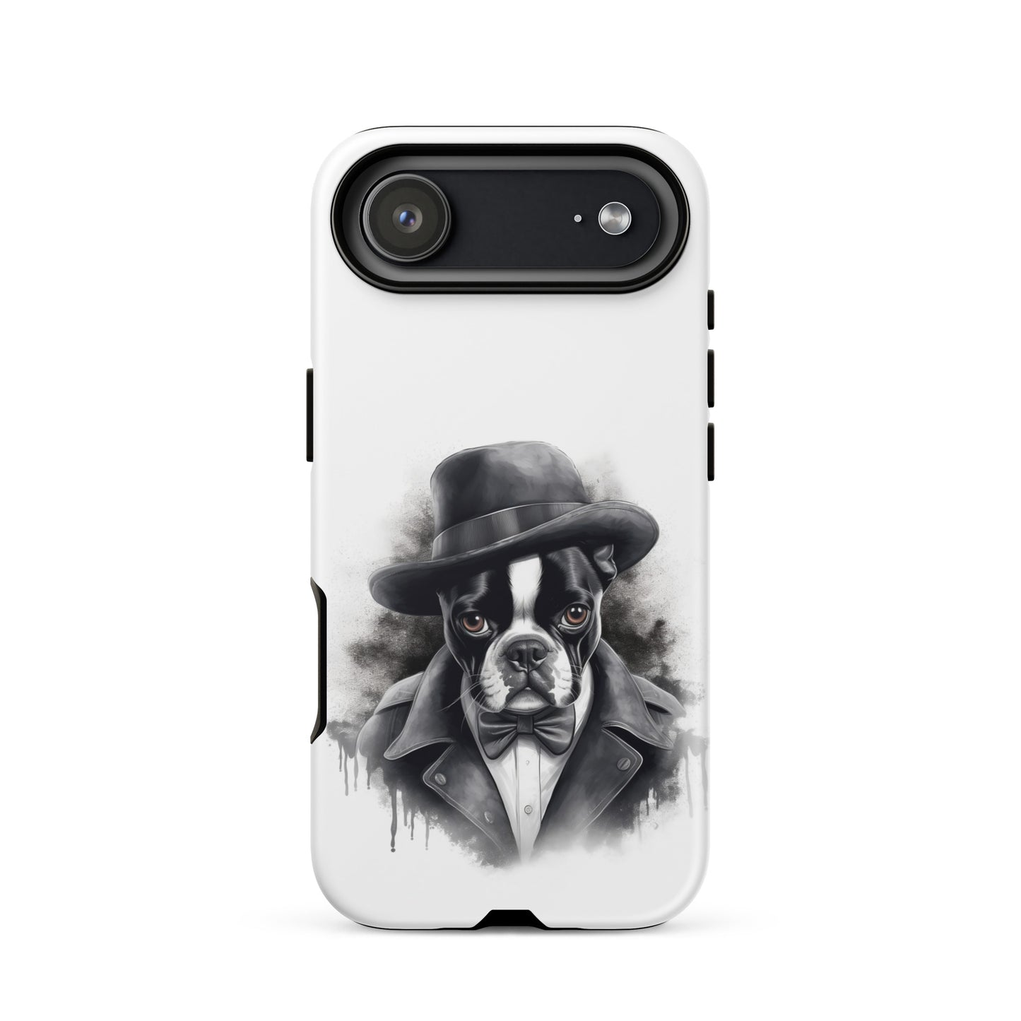 Boston Terrier Gentleman on Tough Case for iPhone . Matte iPhone 17 Air