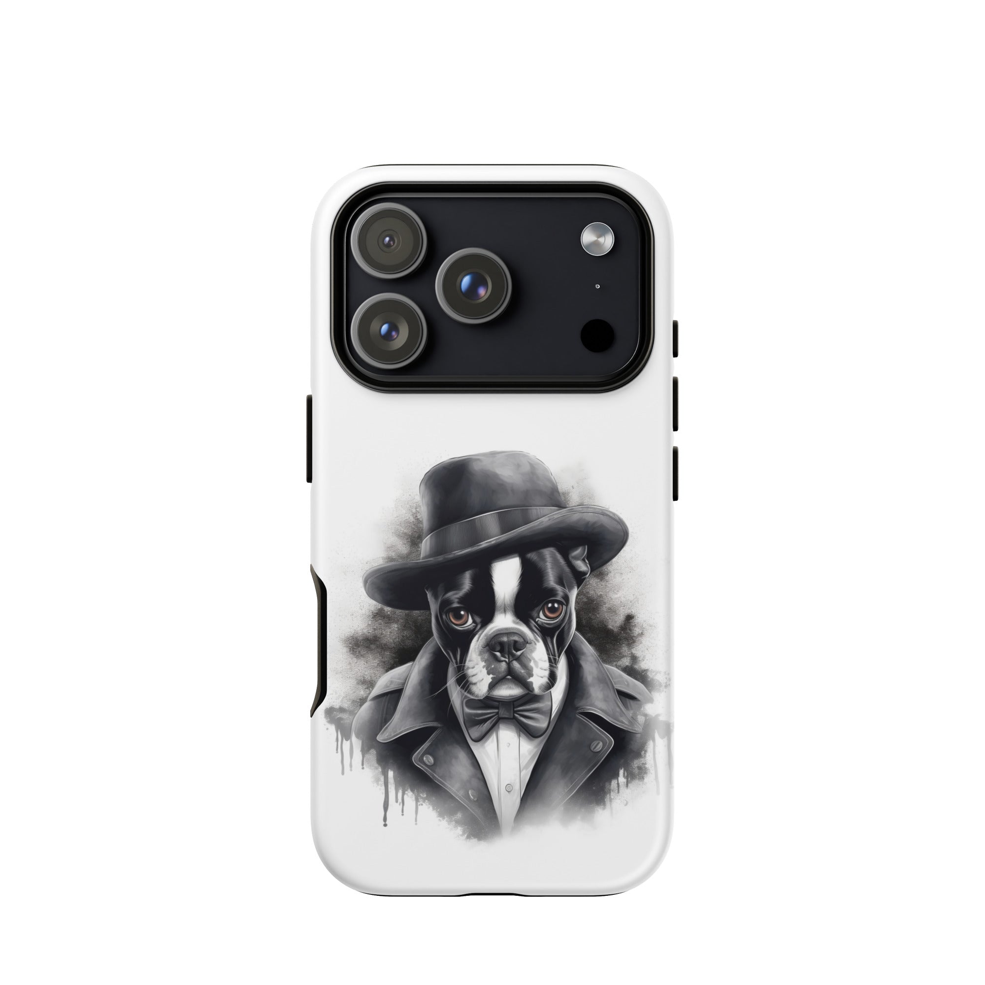 Boston Terrier Gentleman on Tough Case for iPhone . Matte iPhone 17 Pro