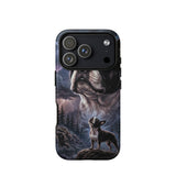 Storm Guardian – Majestic Boston Terrier Night Art Tough Case for iPhone . Matte iPhone 17 Pro