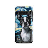Starry Night - Boston Terrier Dog Tough case for Samsung