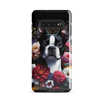 Boston Terrier Phone Case Wallet - Blue Boston Terrier Phone Case Wallet - Blue