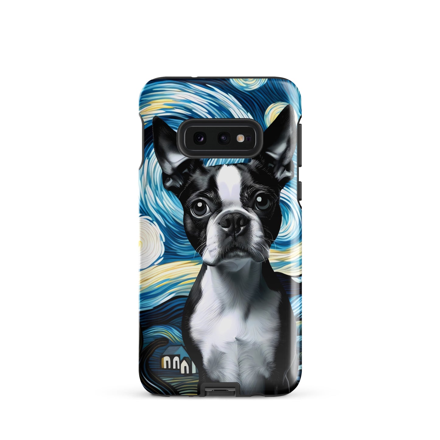 Starry Night - Boston Terrier Dog Tough case for Samsung