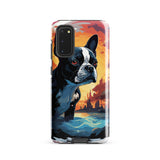 Artistic Representation Of A Boston Terrier In A Surreal Place Tough case for Samsung