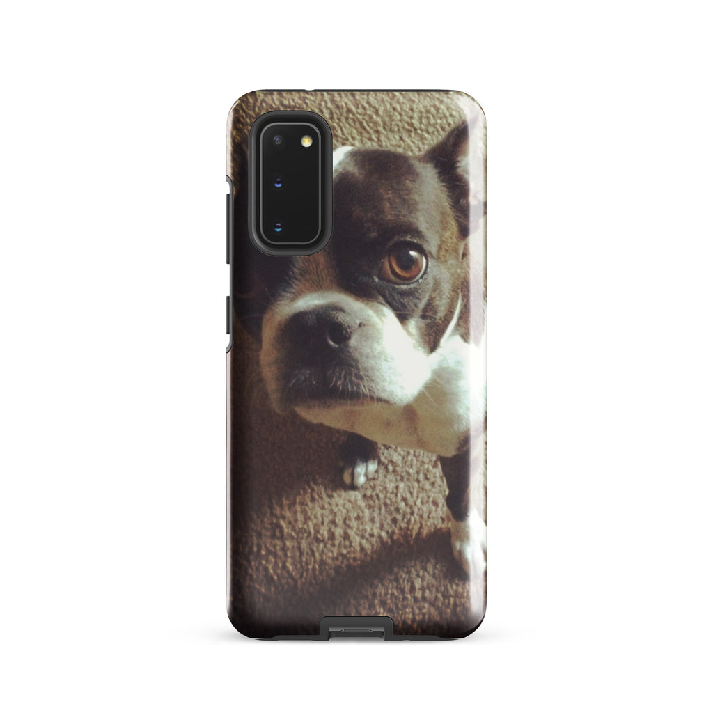 Custom Boston Terrier Dog Tough Phone Case For Samsung