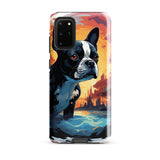 Artistic Representation Of A Boston Terrier In A Surreal Place Tough case for Samsung