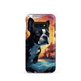 Artistic Representation Of A Boston Terrier In A Surreal Place Tough case for Samsung