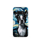 Starry Night - Boston Terrier Dog Tough case for Samsung