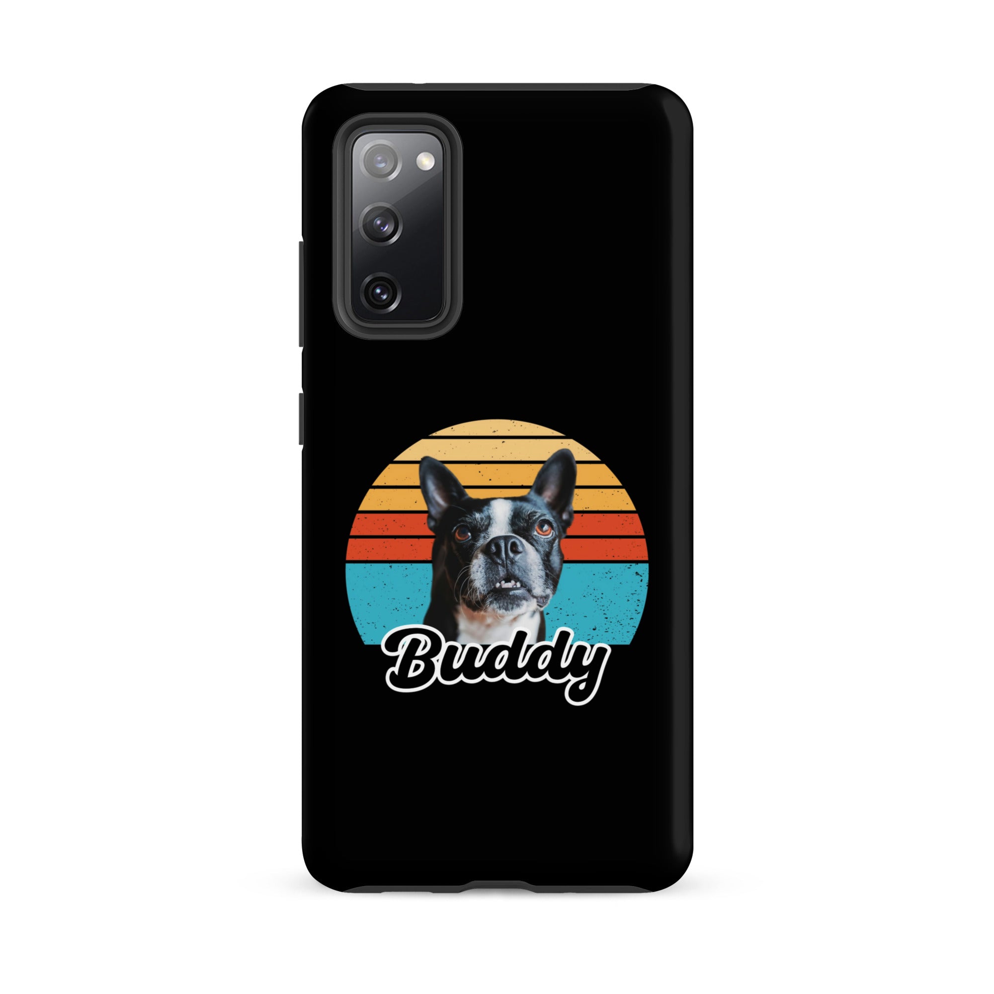 Custom Dog Sunset Vintage Retro Style Tough case for Samsung . Matte Samsung Galaxy S20 FE