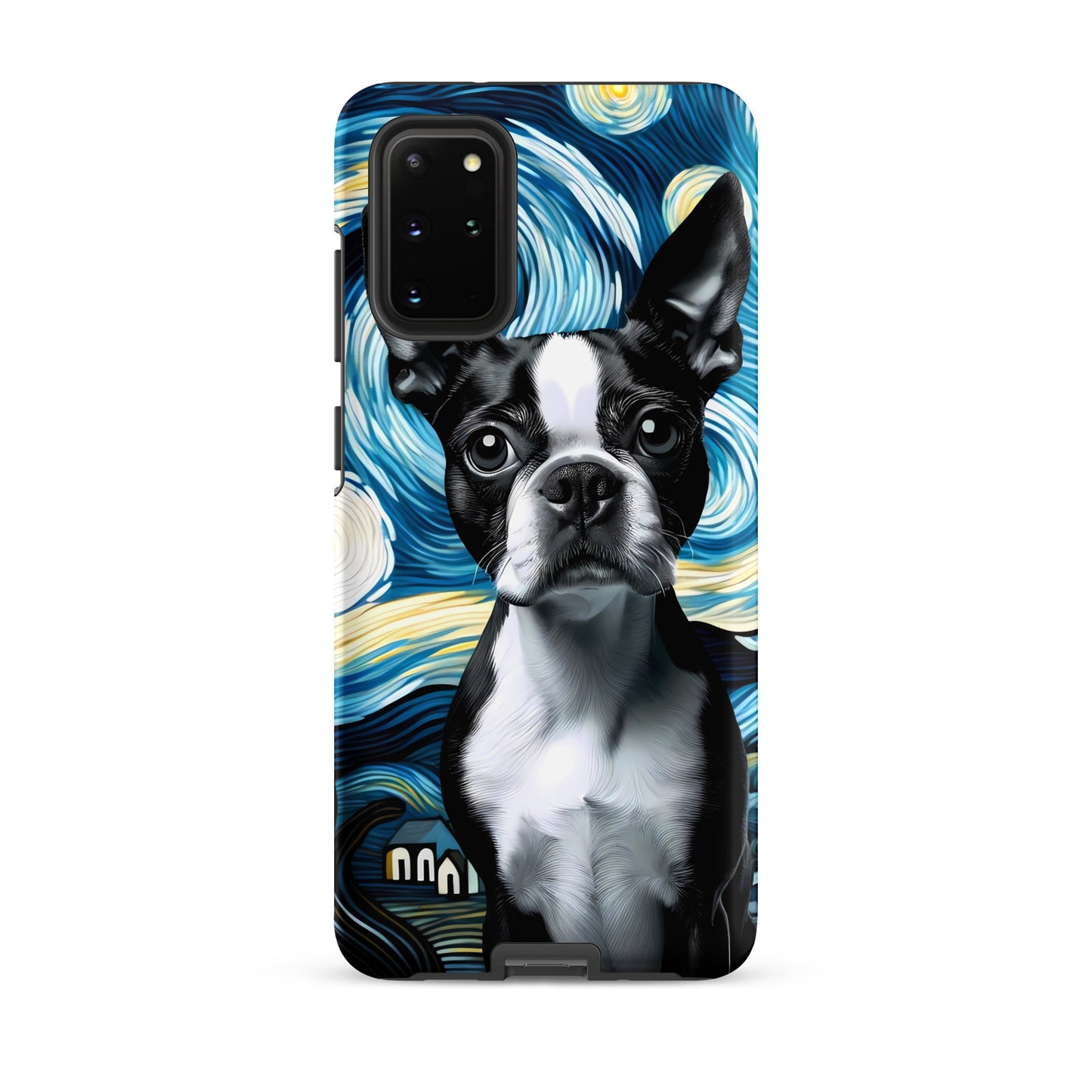Starry Night - Boston Terrier Dog Tough case for Samsung