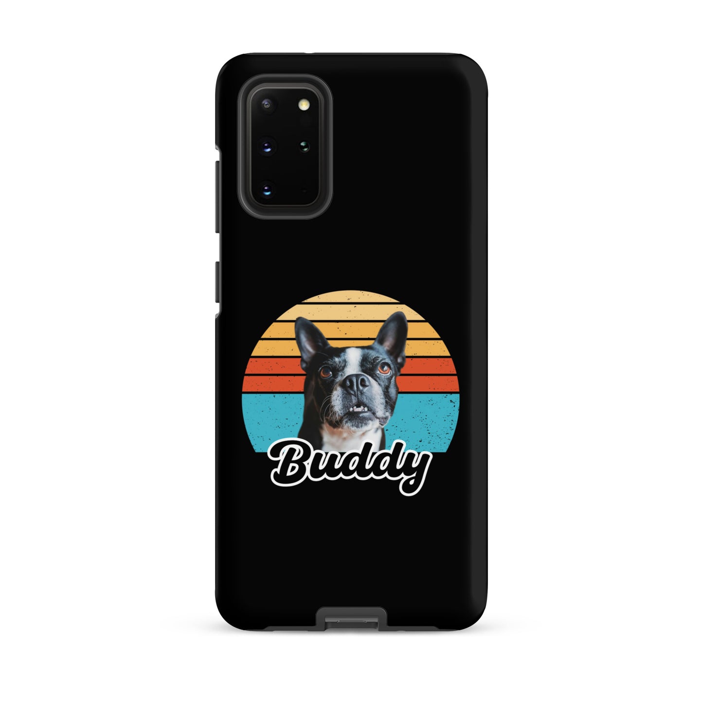 Custom Dog Sunset Vintage Retro Style Tough case for Samsung . Matte Samsung Galaxy S20 Plus