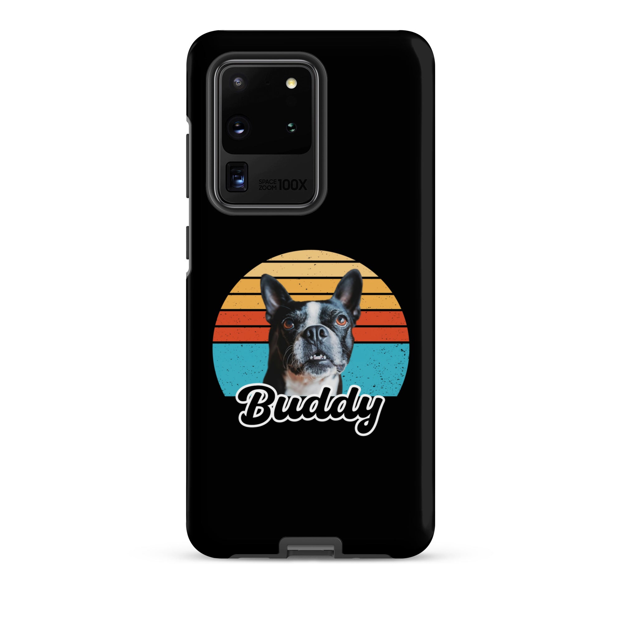 Custom Dog Sunset Vintage Retro Style Tough case for Samsung . Matte Samsung Galaxy S20 Ultra