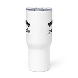 Anything Is Pawsible Travel Mug with a Handle