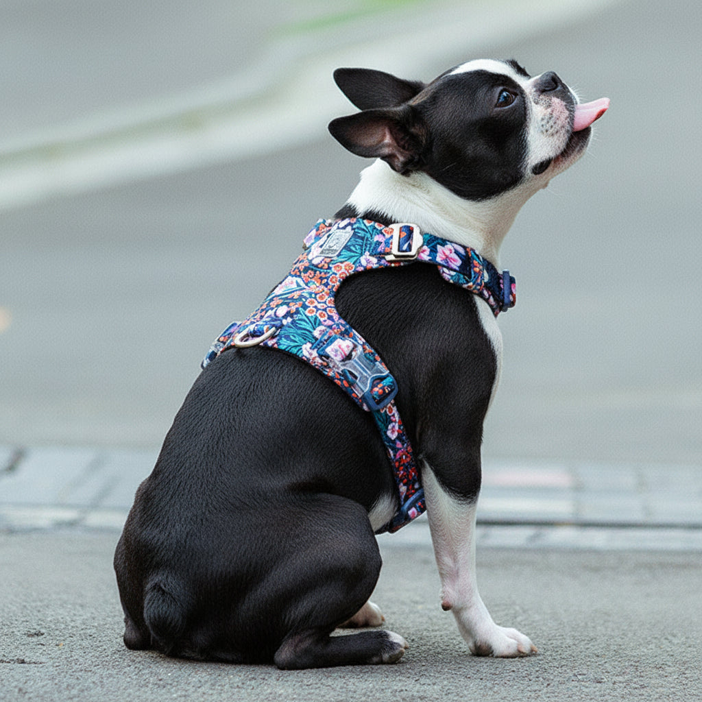 TrueLove Floral Dog Harness .
