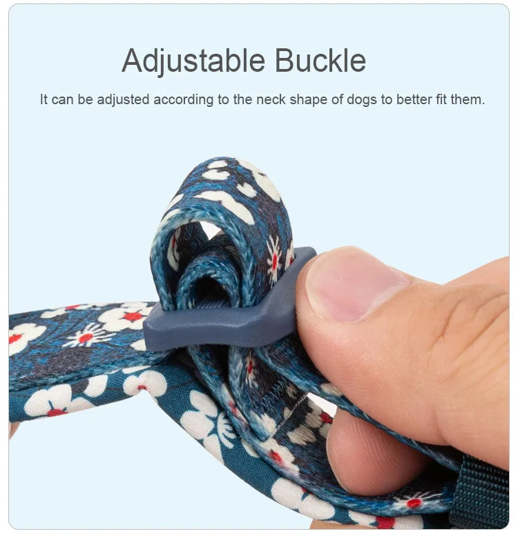 TrueLove Floral Dog Collar .