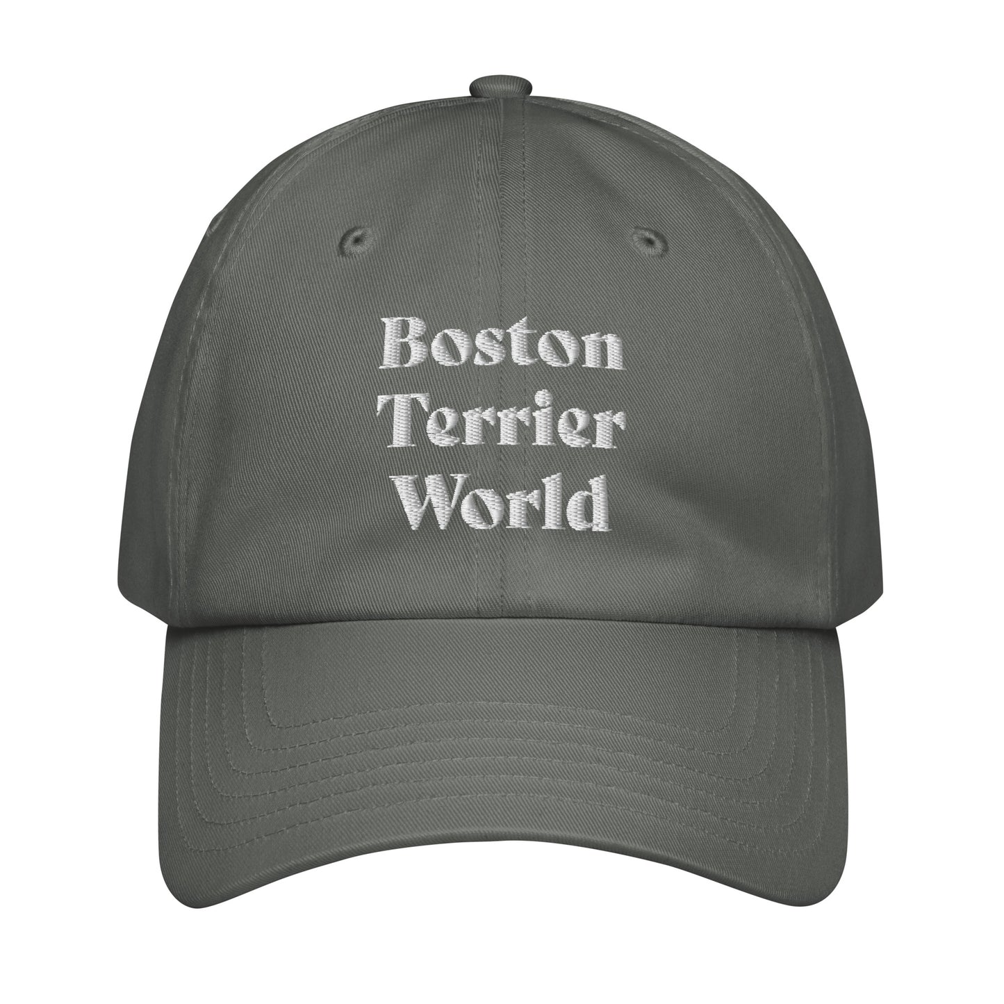 Boston Terrier World Under Armour Dad Hat