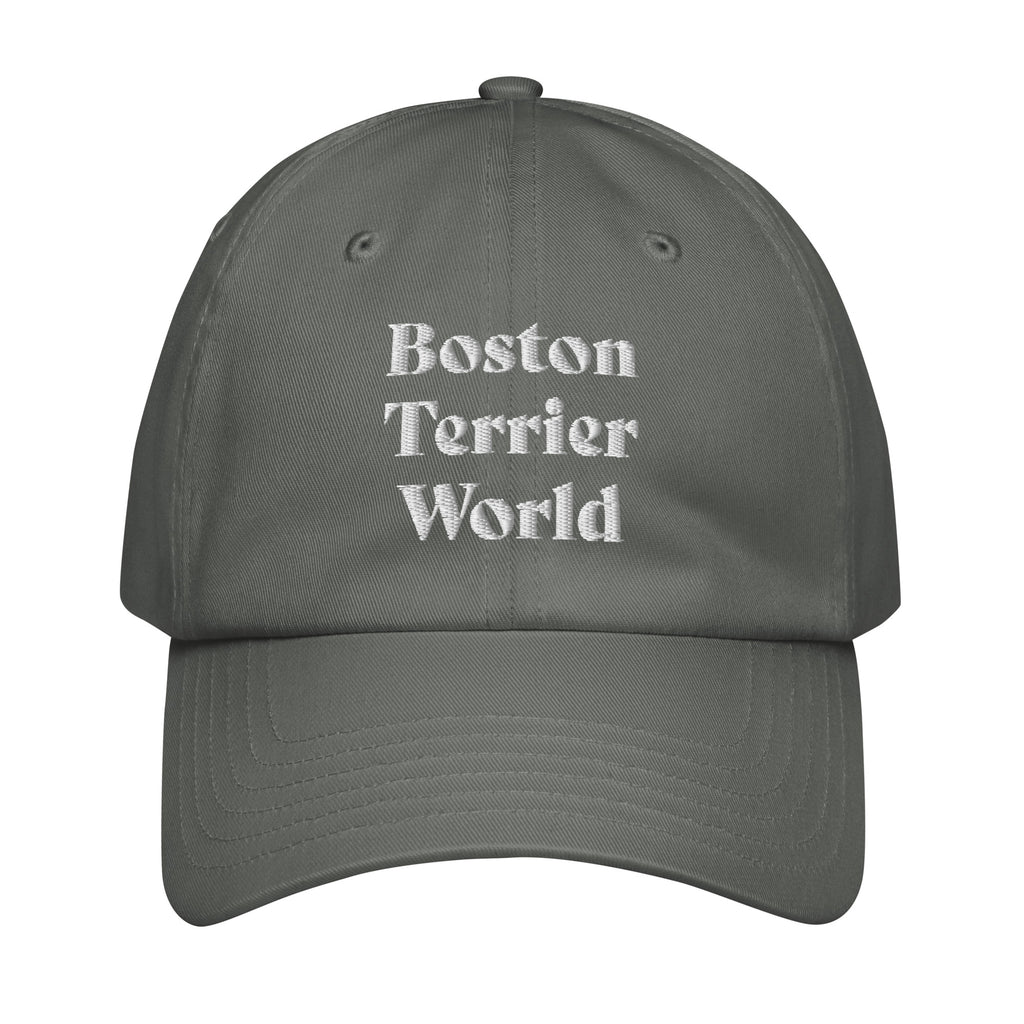 Boston Terrier World Under Armour Dad Hat