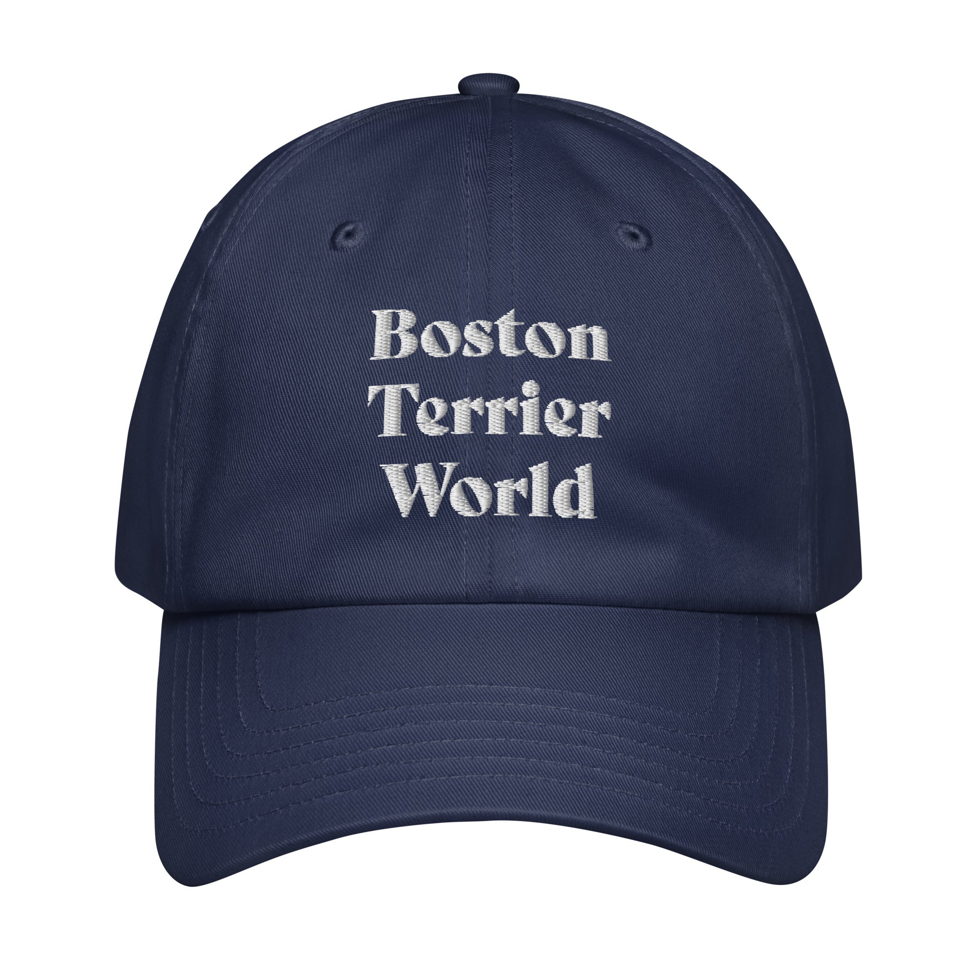 Boston Terrier World Under Armour Dad Hat