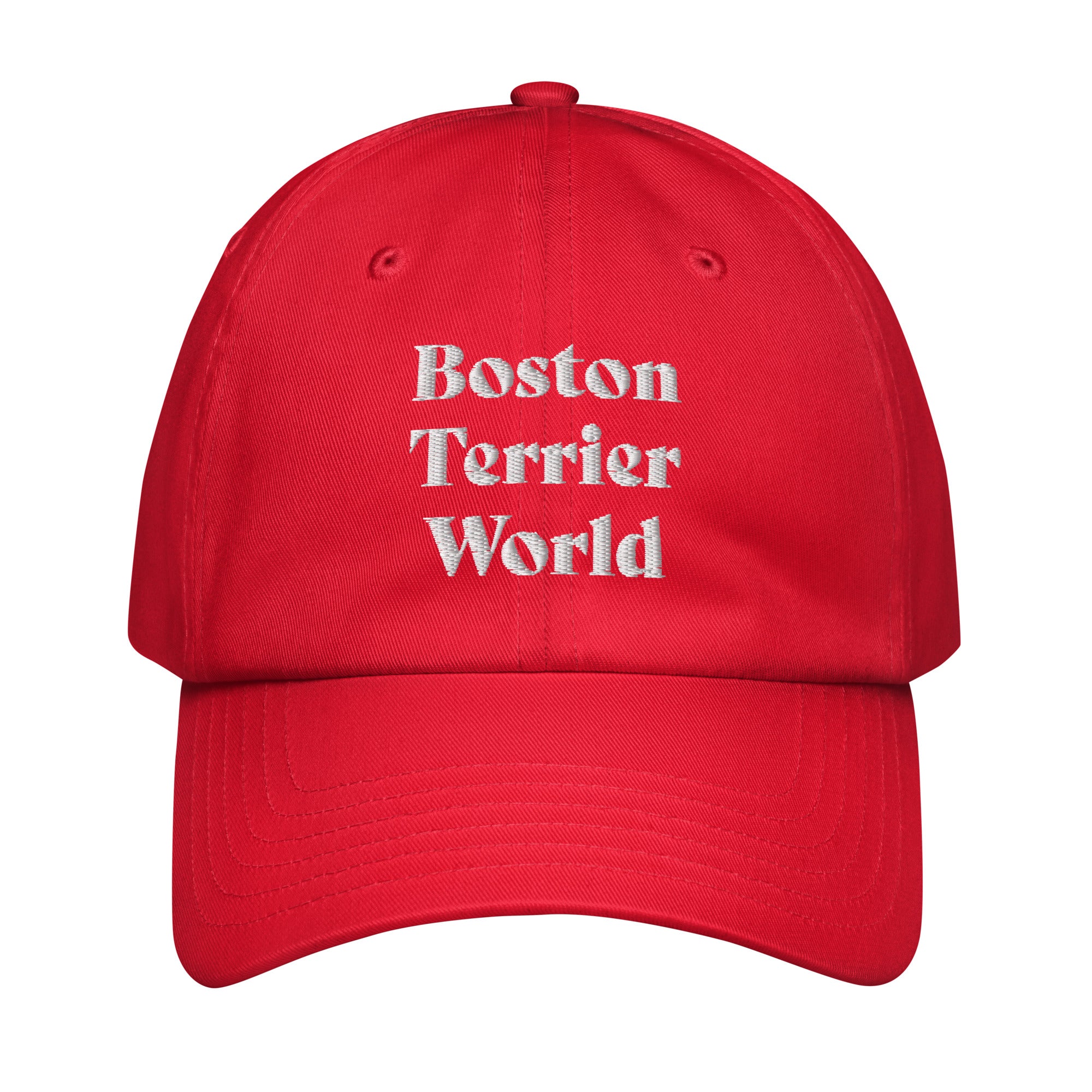 Boston Terrier World Under Armour Dad Hat