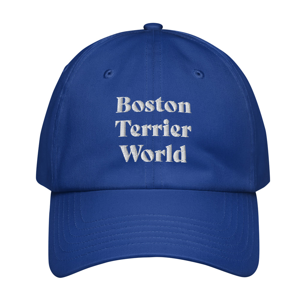 Boston Terrier World Under Armour Dad Hat