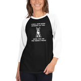 I Will Just Keep Staring At You Until You Do The Thing I Want 3/4 Sleeve Raglan Shirt .