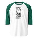 A Dog Is The Only Thing On Earth That Loves You More Than He Loves Himself 3/4 Sleeve Raglan Shirt . White Kelly