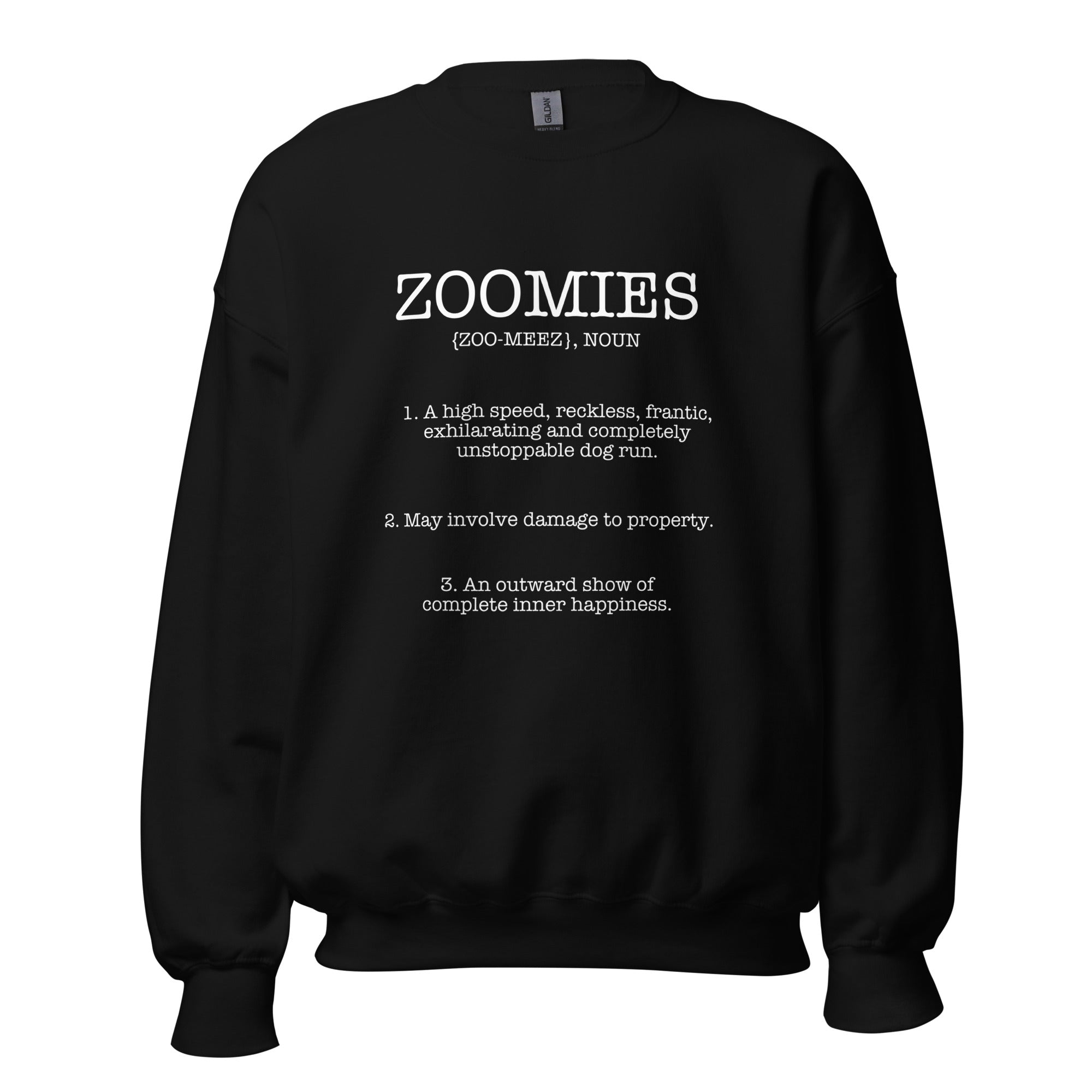 Zoomies Definition Unisex Sweatshirt