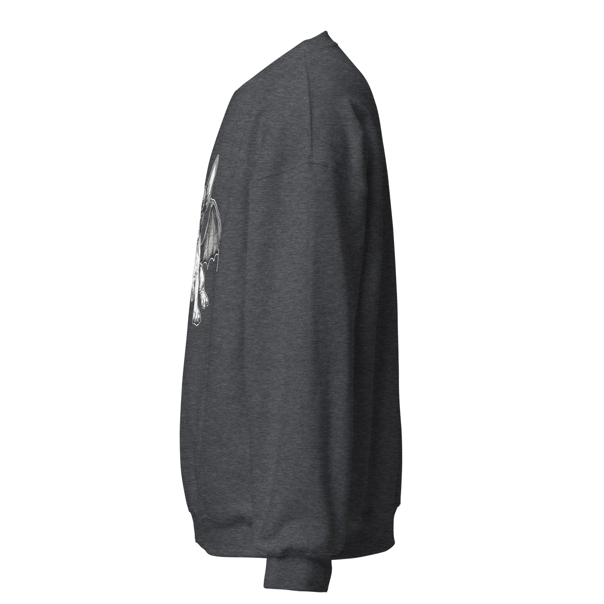 Bat-Winged Boston Terrier Dog Unisex Sweatshirt