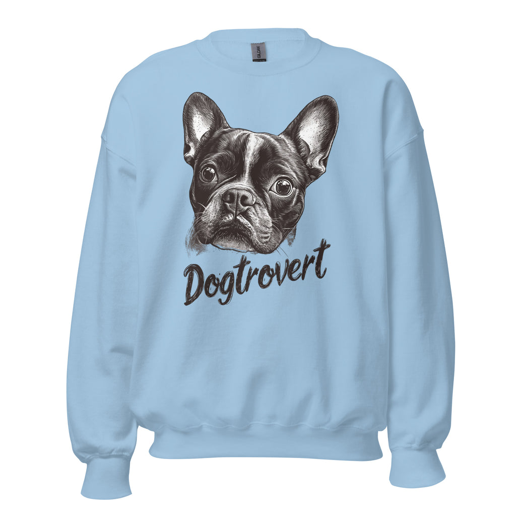 Dogtrovert Boston Terrier Unisex Sweatshirt