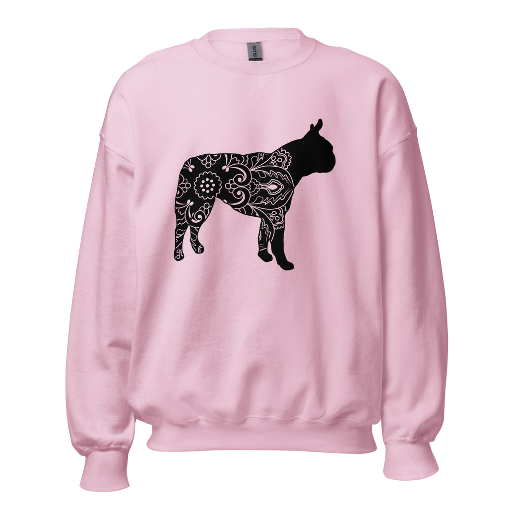 Mandala Boston Terrier Unisex Sweatshirt